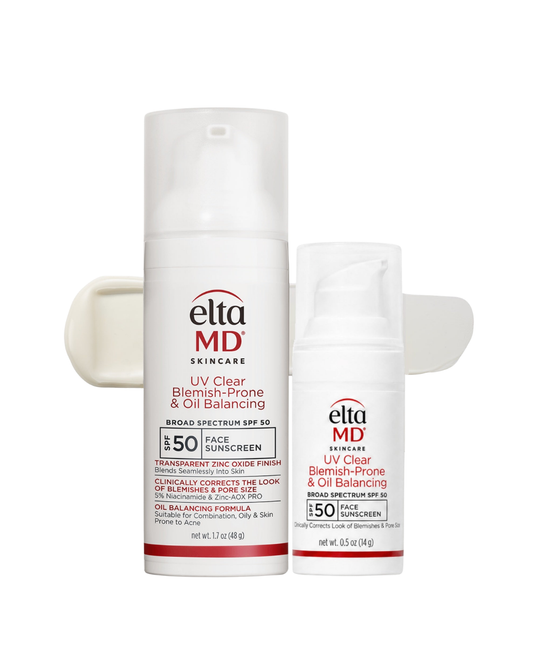 EltaMD UV Clear Blemish-Prone and Oil Balancing Broad Spectrum SPF 50 face sunscreen with niacinamide, 1.7 oz
