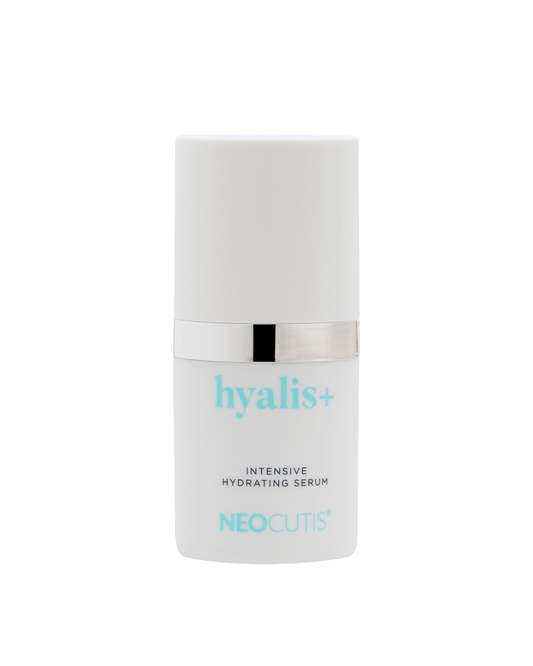 NEOCUTIS Hyalis+ Intensive Hydrating Serum bottle, hyaluronic acid serum for dehydrated skin