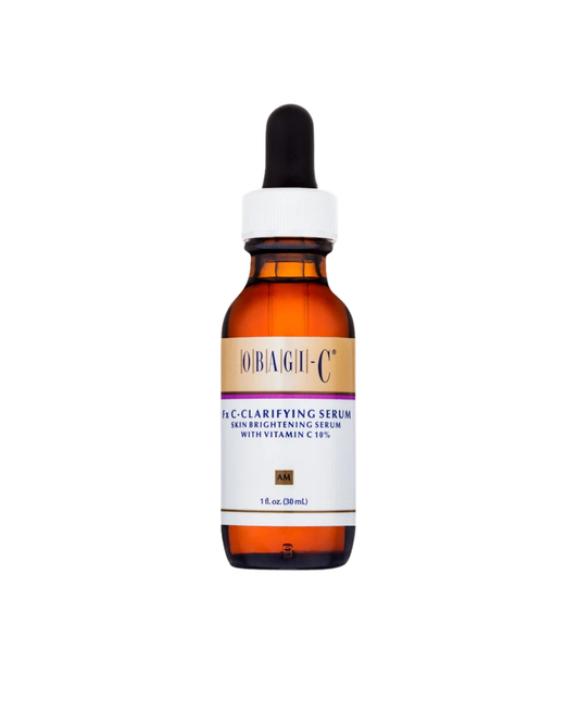 Obagi-C Fx C-Clarifying Serum, skin brightening morning serum with 10% vitamin C in amber dropper bottle, 1 fl oz